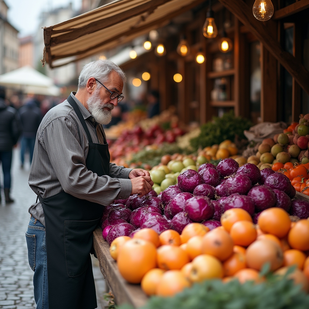 Farmářský trh v Praze s lokálními produkty